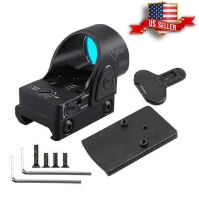 FIREWOLF SRO Red Dot Sight Scope Reflex Tactical MOA 20mm Hunting RMR Glock Pistol US