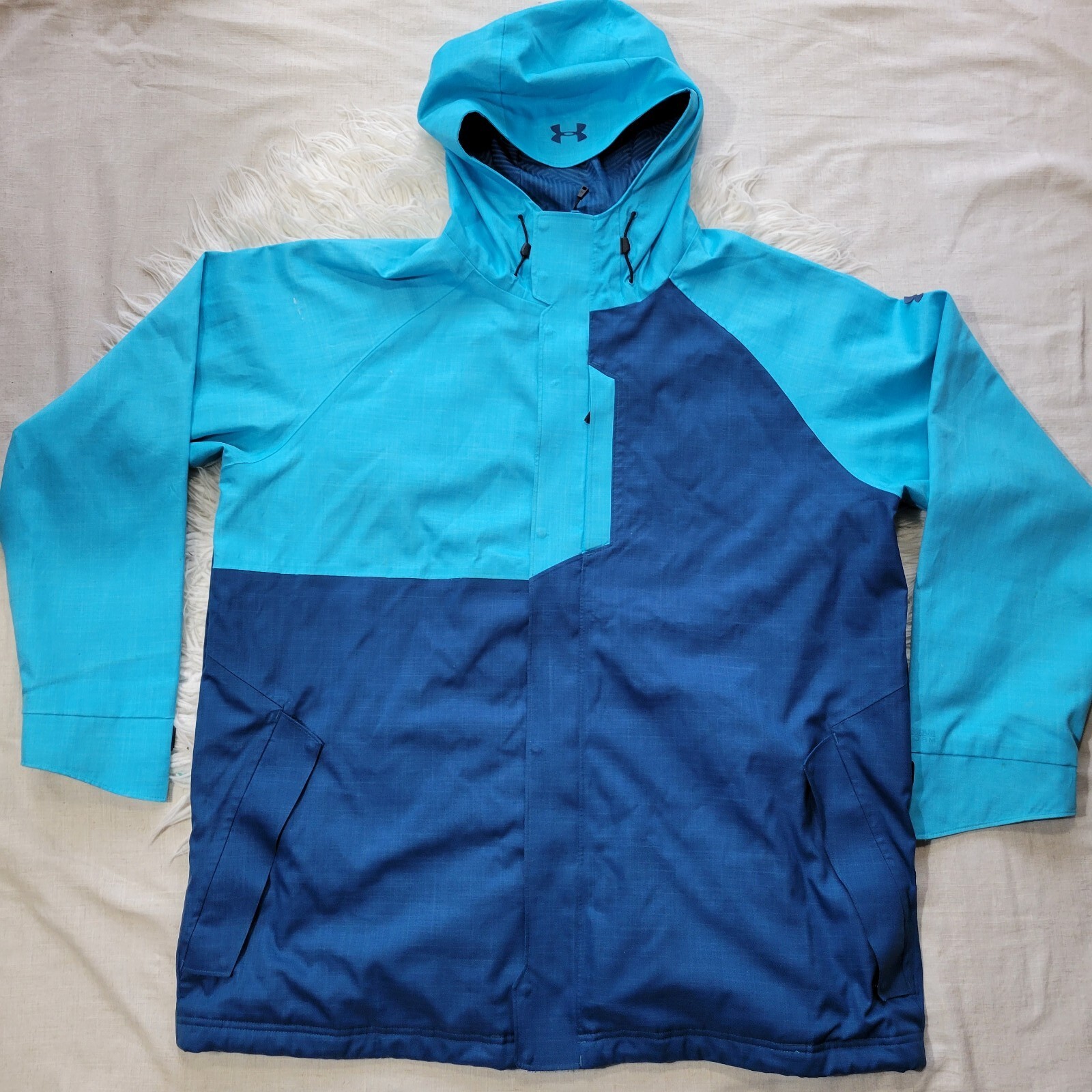 Under Armour Coldgear Infrared Softshell Full Zip Storm Blue