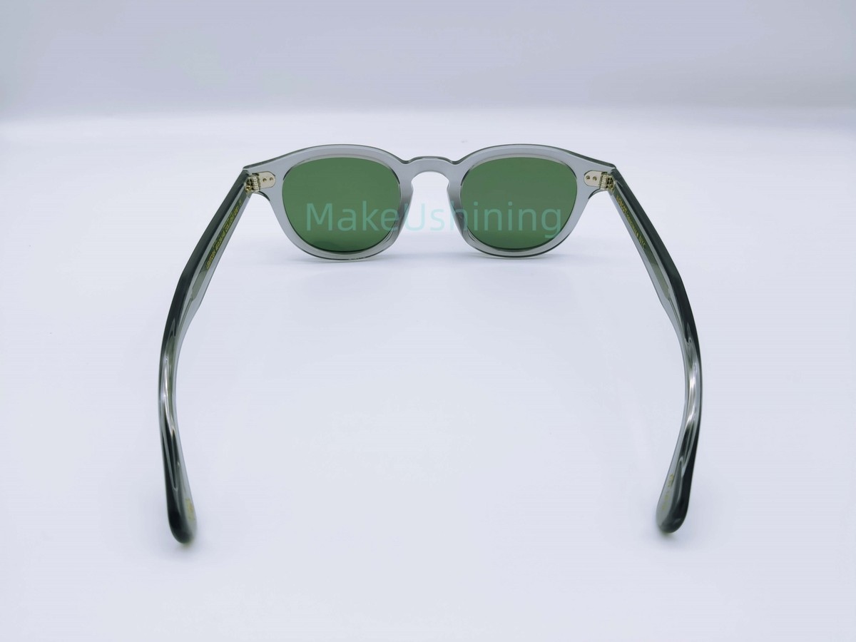 MOSCOT Lemtosh Sunglasses Light Grey Frame G15 Green Lenses MOSCOT Lemtosh Sunglasses Light Grey Frame G15 Green Lenses