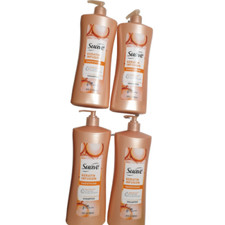 Lot 4 Suave Keratin Infusion Smoothing Shampoo Anti-Frizz Cruelty-Free 28 Fl Oz