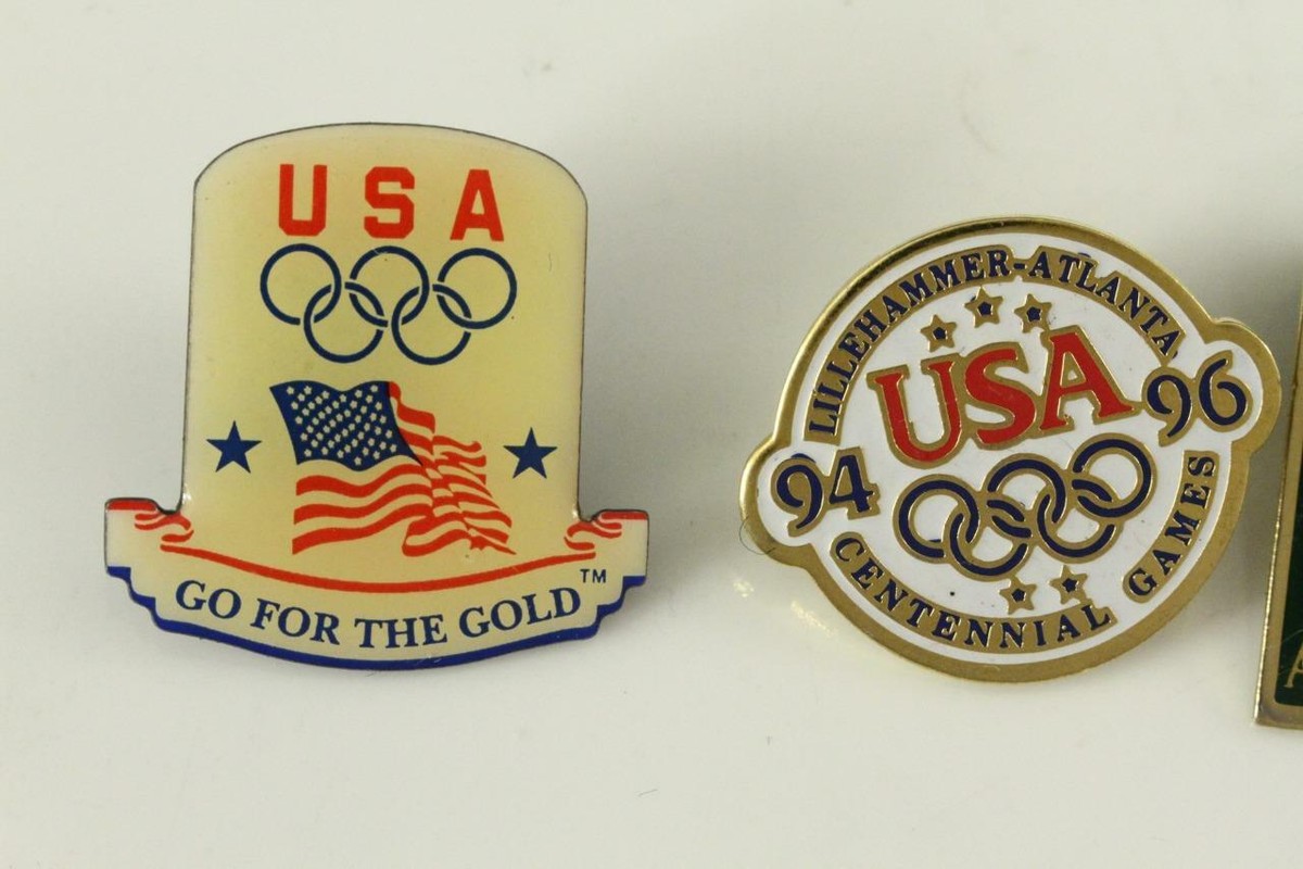 Ｕ.Ｓオリンピックチームコレクターピンズ Vintage US OLYMPICS Collector Sports Pins Atlanta Bejing China