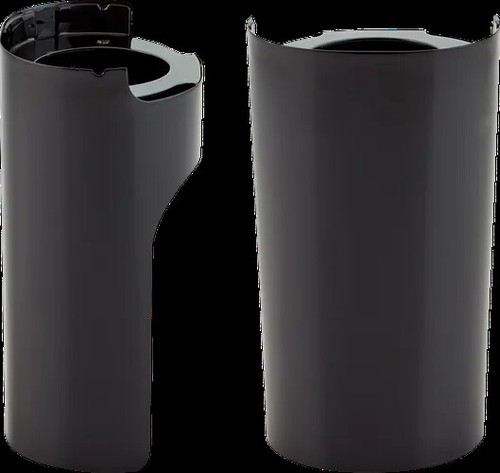 AN Steel Blk Fork Guards Pr for Fat Tire Harley Road Glide Special 15-22 - Picture 2 of 5