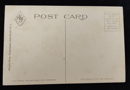 Color RPPC Oakford Lake House New Egypt NJ ~ Unposted - Picture 2 of 3