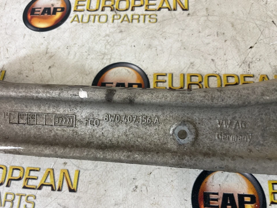 2018-2022 Audi A4 A5 S4 S5 Front Lower Control Arm Right Side Forward 8W0407156A - Image 2 of 3