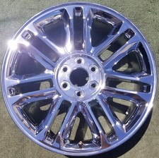 Cadillac Escalade PLATINUM Chrome Wheel 22 in OEM Factory GM Spec 9597224 5358