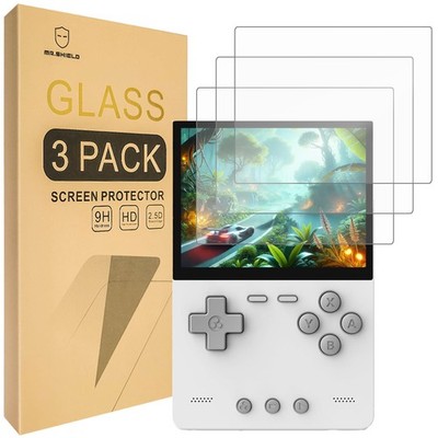 Mr.Shield Screen Protector compatible with Trimui Brick [Tempered clear 