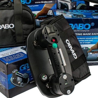 Nemo GRABO (1 Battery, 1 Seal) - Electric Vacuum Suction Cup Lifter for Black 