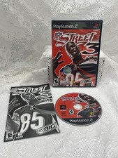 NFL Street 3 PS2 Game Complete W/ Manual Tested Works