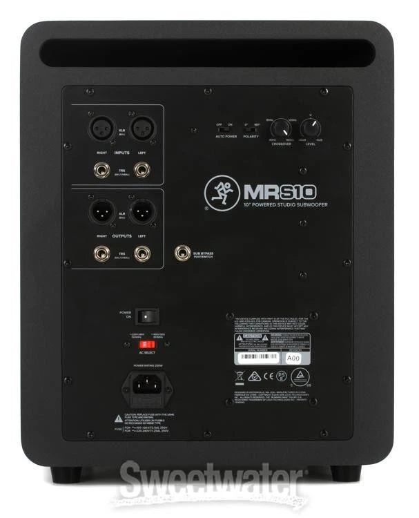 Mackie MRS 10 10 inch Powered Studio Subwoofer - Image 4 of 4