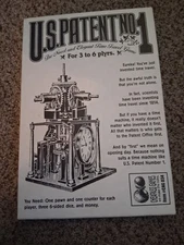U.S. Patent Number 1 Boardgame from Cheapass Games 2001 James Ernest