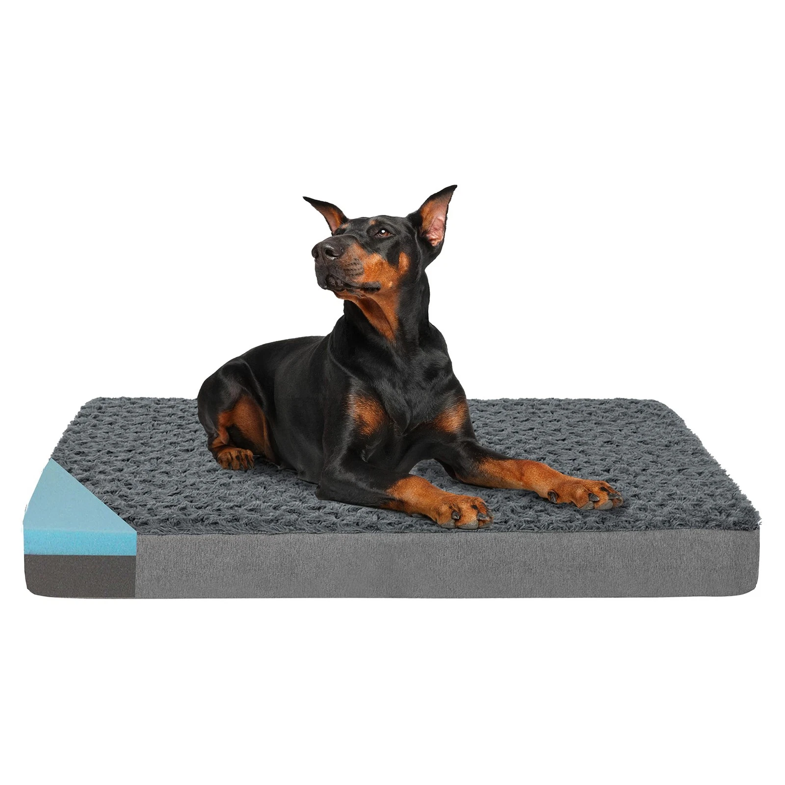 Orthopedic Memory Foam Dog Bed, Cooling Dog Beds for Extra Large Dogs -Waterp...