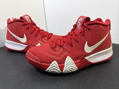 Nike Kyrie 4 University Red White 2018 Men's Size 8 Irving Basketball AV2296-600