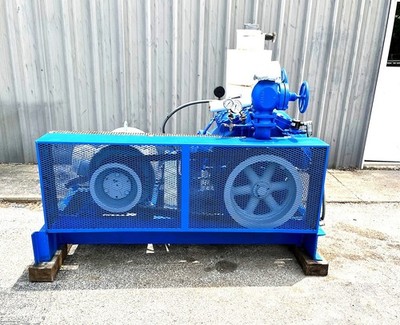 Vilter Ammonia Compressor Sz 448 B784831 w/Lincoln Mtr. 100HP 230/460V Used