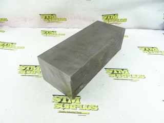 34LB PIECE OF 4140 STEEL BAR STOCK 3" x 4" x 10" LONG