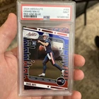 Panini 2024 Absolute Drake Maye Red & Blue #103 Patriots Rookie PSA 9
