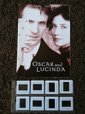 Oscar und Lucinda   Presseheft + 8 Pressedias   Ralph Fiennes / Cate Blanchett