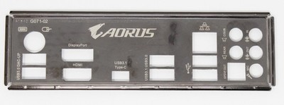 Gigabyte Aorus GA-Z270X-Gaming K5 - ATX Blende Slotblende IO Shield (#23202)