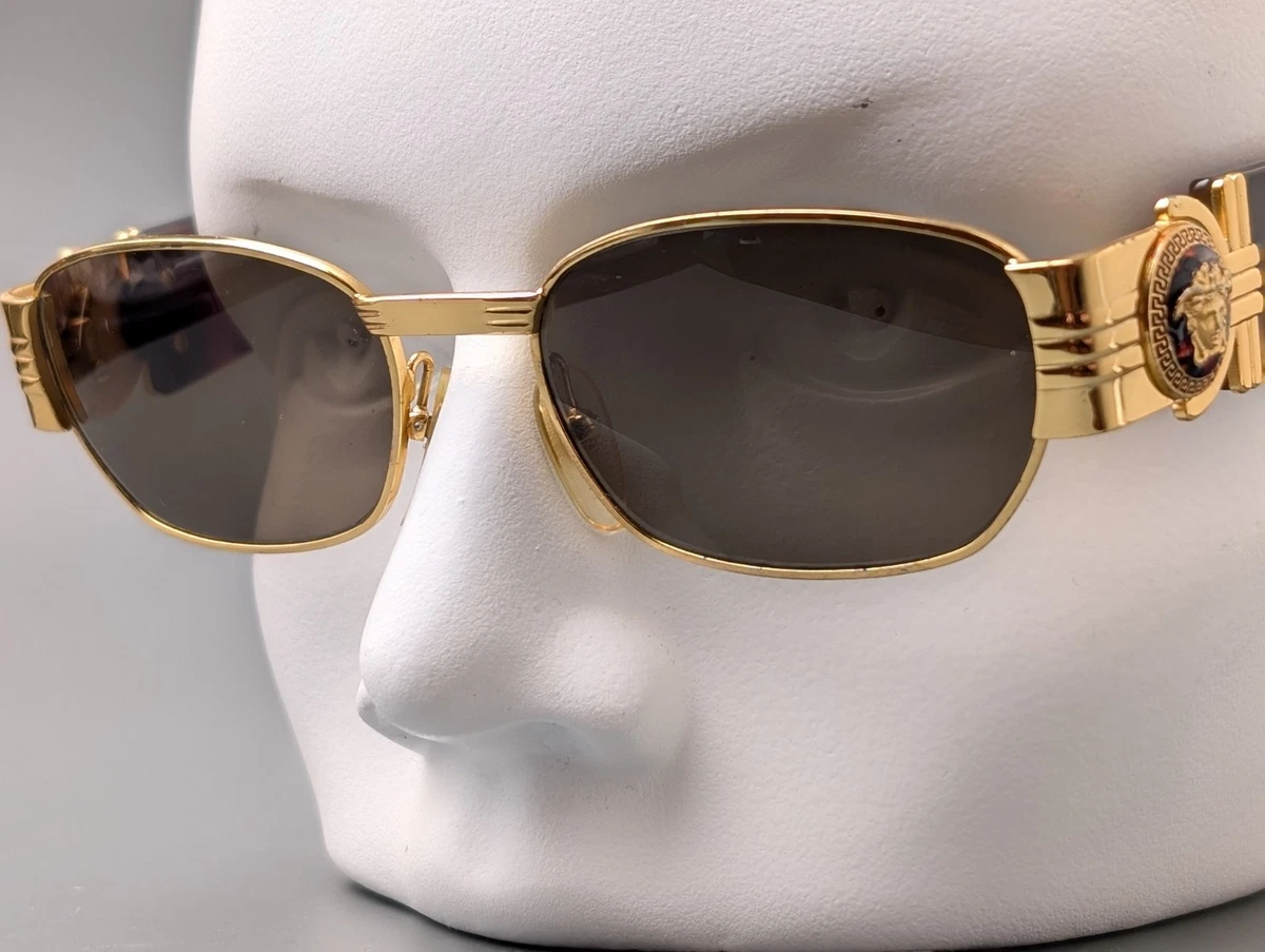 Versace Gold with Vintage Sunglasses for Men for sale | eBay Versace Gold with Vintage Sunglasses for Men for sale | eBay