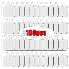 100TENS Electrode Pads EMS Replacement Unit 7000 3000 2x2 Muscle Stimulator BULK