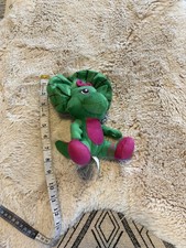 2022 Barney Friends Baby Bop Green Pink Plush Dinosaur Animal Toy Factory 8