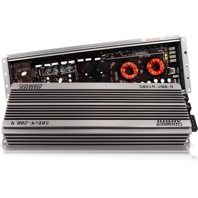 Sundown Audio SAEV4-200.4 4-Channel 200W X 4 @ 4 Ohms RMS Class-AB Car Amplifier