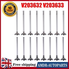 Set of 16 Valves For DS3 DS4 DS7 Peugeot 208 308 508 2008 3008 Rifter 1.5 DV5R