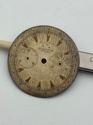 dunamis landeron 33,5mm chrono dial Zifferblatt