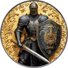 Silver coin 1oz .9999 Knights of Honour Warrior od Light- American Eagle 2024