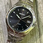 Seiko Men's Quartz Stainless 7N42-0800 Vintage Watch 100M Water Resist New Batt