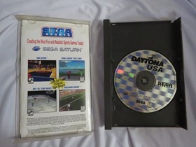 Daytona USA Sega Saturn Complete W/ Manual Tested Working Condition Authentic