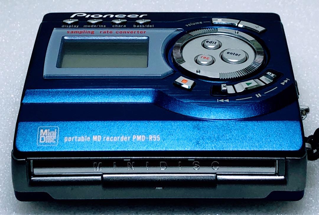 Pioneer MDレコーダー PMD-R55 動作品 Pioneer MDレコーダー PMD-R55 動作品 Pioneer ポータブルMD