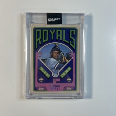 George Brett by Grotesk #75 Topps Project 2020 - 1975 Topps Rookie Art