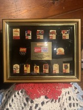 1992 USA Olympics Team Barcelona Spain Coca Cola Collector s Pins Set of 13
