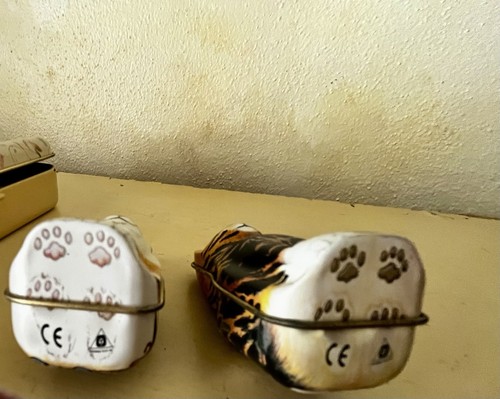Metal Cat Box With Mini Kitten Boxes 7.5”x3.5” - Imagen 4 de 12