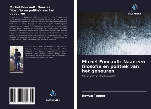Rowan Tepper | Michel Foucault: Naar Een Filosofie En Politiek Van Het Gebeuren-image