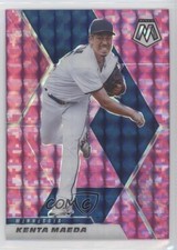 2021 Panini Mosaic Pink Camo Mosaic Prizm Kenta Maeda #85 o5z