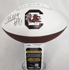 Lanorris Sellers Signed Full Sz Football South Carolina Gamecocks SC JSA CG65080