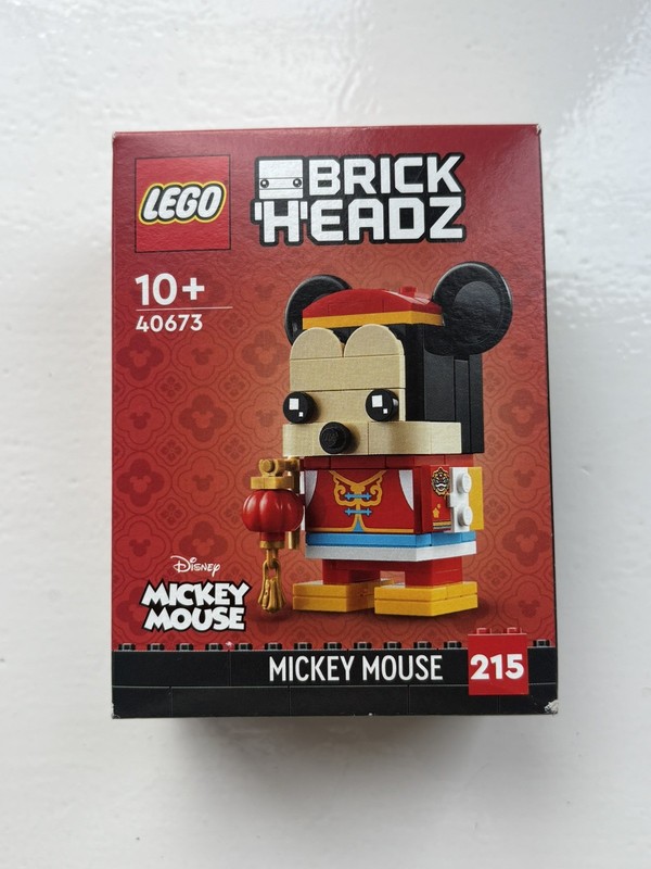 LEGO BrickHeadz 40673 Disney Spring Festival Mickey Mouse New Sealed Retired
