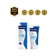 6 oz Antibacterial Acne Cream Wash with 4 Benzoyl Peroxide Hypoallergenic
