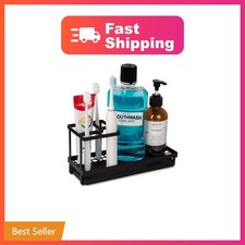 Heagoale Small Toothbrush Holder, Black