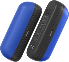 Rechargeable Magnetic Hand Warmers 2-Pack – 5200 mAh Battery, 3 Heat Levels