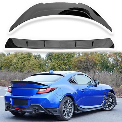 #ad #ad Gloss Black Trunk amp; Roof Spoilers Subaru BRZ Toyota GR86 V Style ABS 2022 2025 $164.99