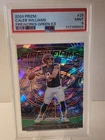 2024 Panini Prizm - Fireworks Caleb Williams #25 Green Ice Prizm (RC)