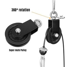 Doanas-Super-Silent Detachable Pulley Cable Machine Attachment System