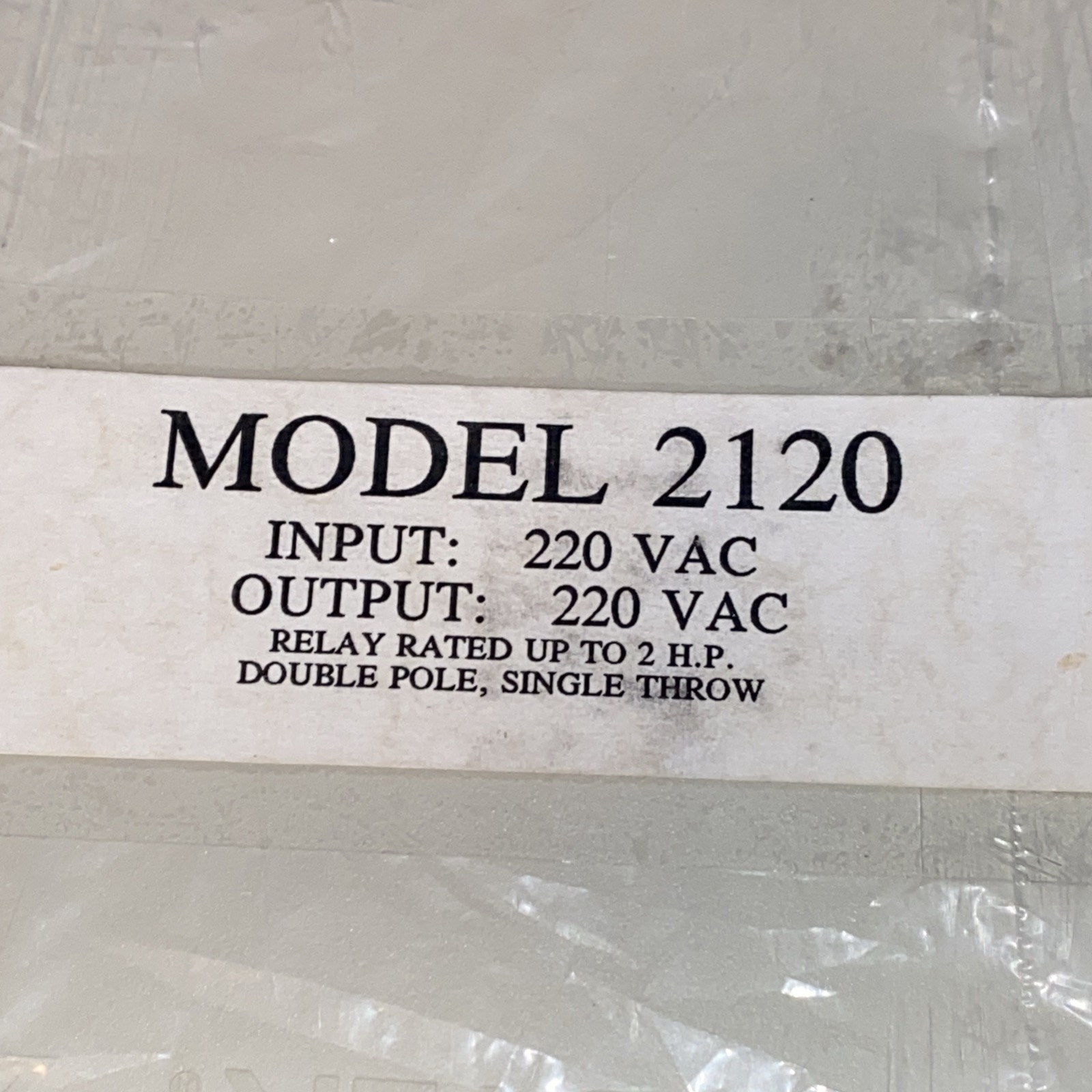 New! K-Rain Hydrotek 2120 Single Station Water Timer Controller 220VAC Lock Key