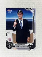 2026 Fernando Mendoza Topps Now Rookie Card #FMEN Raiders Football RC