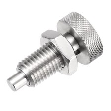 M16x2 Spring Plunger w/ Knurled Handle Coarse Thread Index Plunger