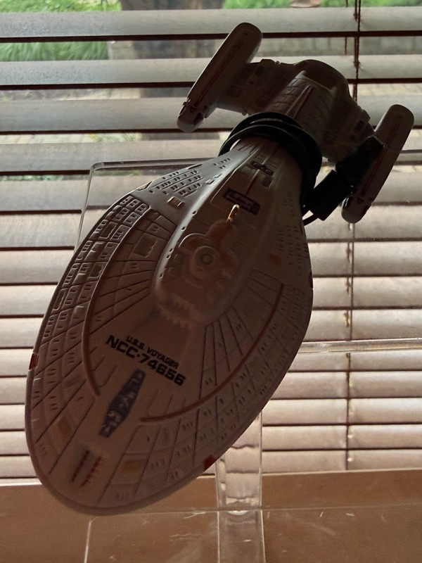 Star Trek Hallmark Ornament Lot Enterprise-D Voyager Klingon Bird of Prey +