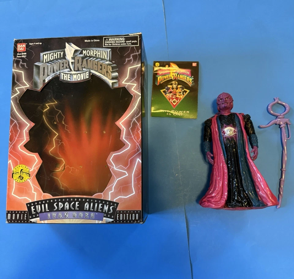 Calcifire, Ivan Ooze, Scorpitan, Hornitor Evil Space Aliens Power Rangers 1995 EXCELENTE Foto 3 de 4