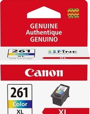 3 Pack Lot NEW Canon Pixma 261 XL Tri-Color High Yield ink cartridge